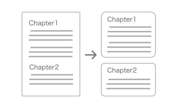 AIネイティブチャンキング